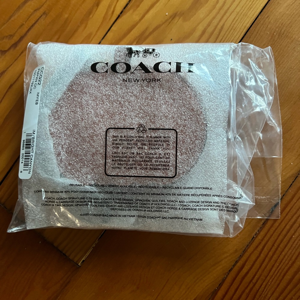 Coach Orange Pumpkin Coin Pouch Halloween 2025 - Picture 5 of 6